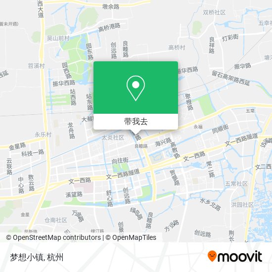 梦想小镇地图