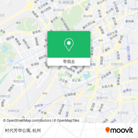 时代芳华公寓地图