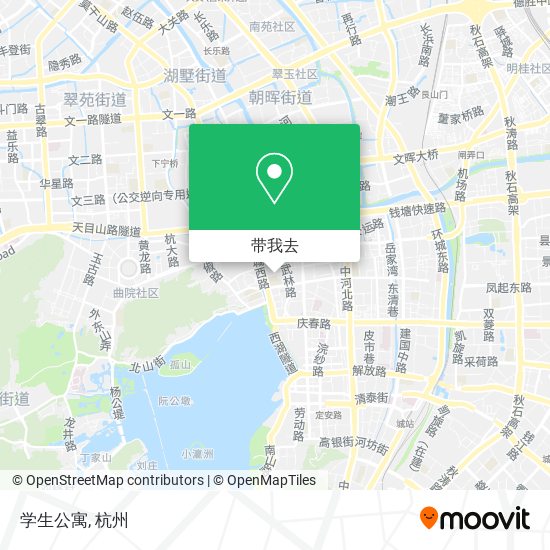 学生公寓地图