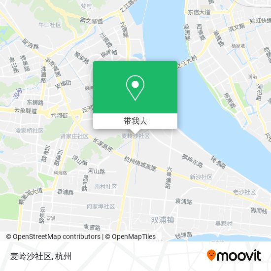 麦岭沙社区地图