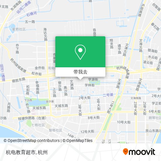 杭电教育超市地图
