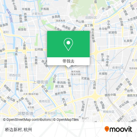 桥边新村地图
