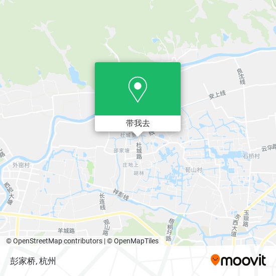 彭家桥地图