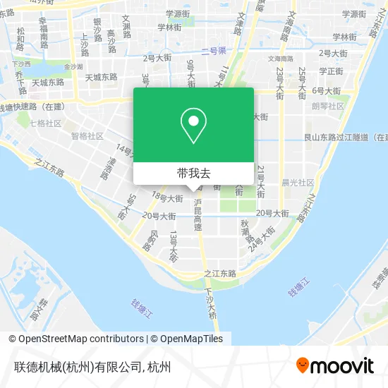 联德机械(杭州)有限公司地图