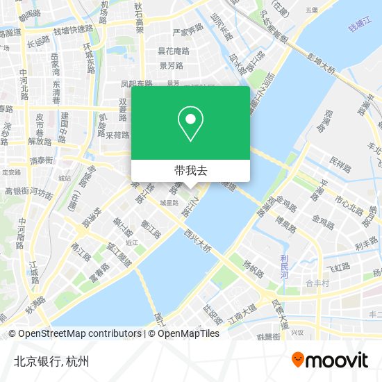北京银行地图
