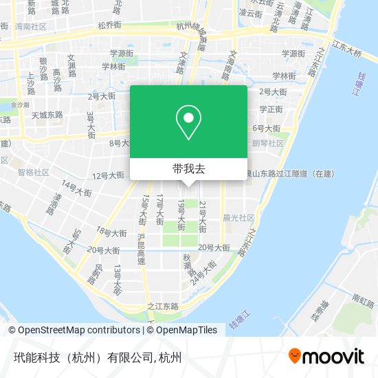 玳能科技（杭州）有限公司地图