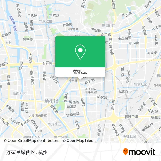 万家星城西区地图