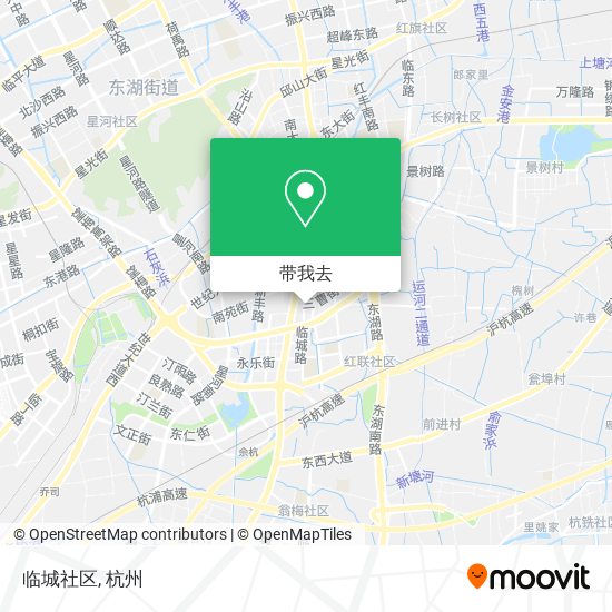 临城社区地图