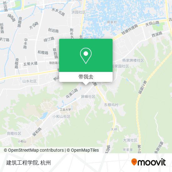 建筑工程学院地图