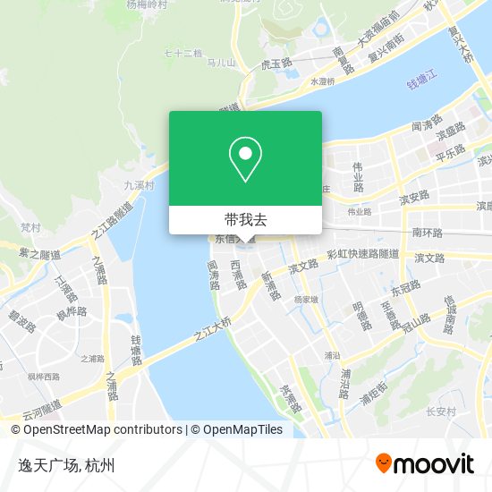 逸天广场地图