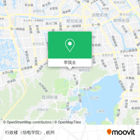 行政楼（信电学院）地图