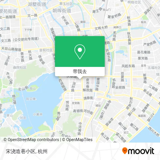宋浇造巷小区地图