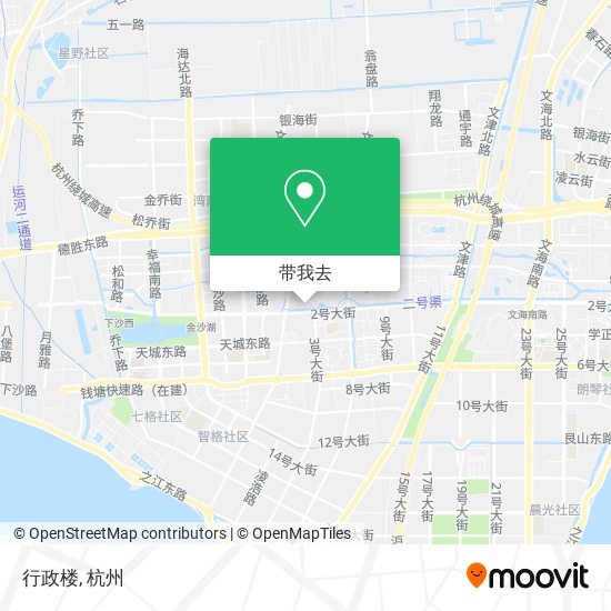 行政楼地图
