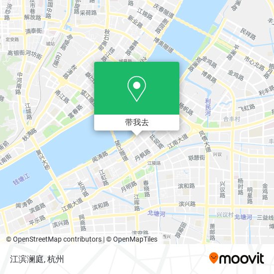 江滨澜庭地图