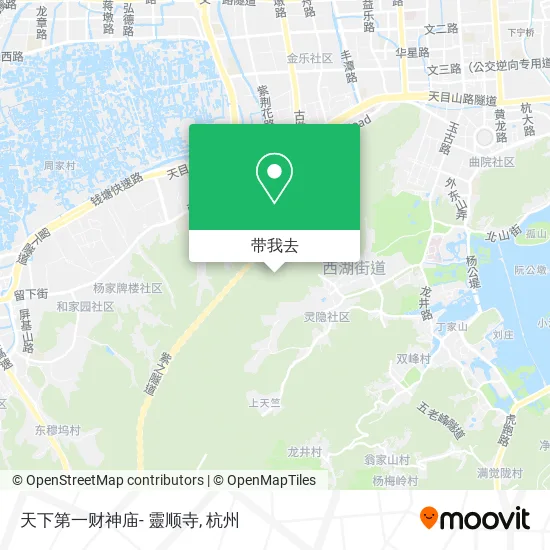 天下第一财神庙- 靈顺寺地图