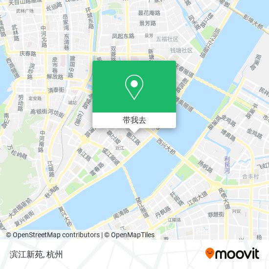 滨江新苑地图