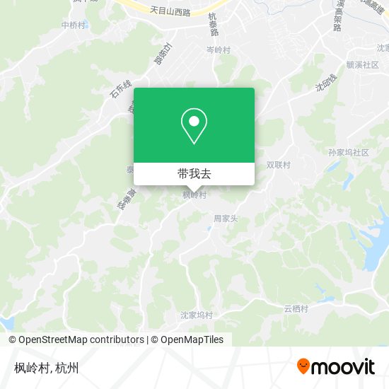 枫岭村地图