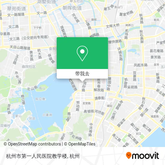 杭州市第一人民医院教学楼地图