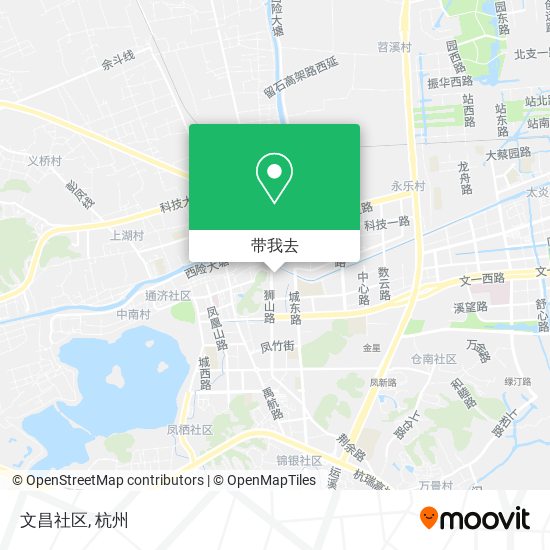文昌社区地图