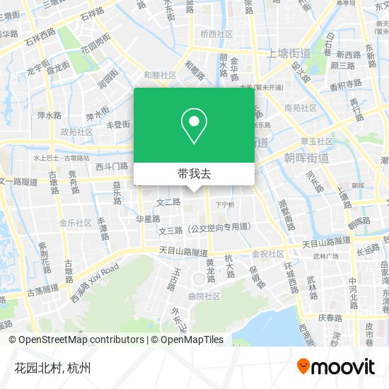 花园北村地图