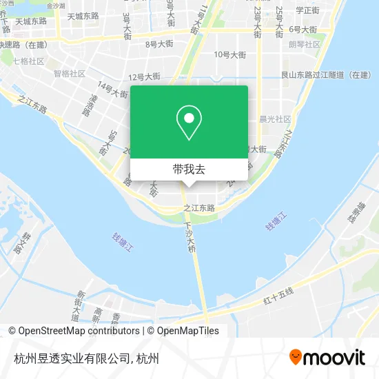杭州昱透实业有限公司地图