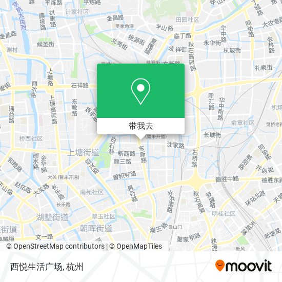 西悦生活广场地图