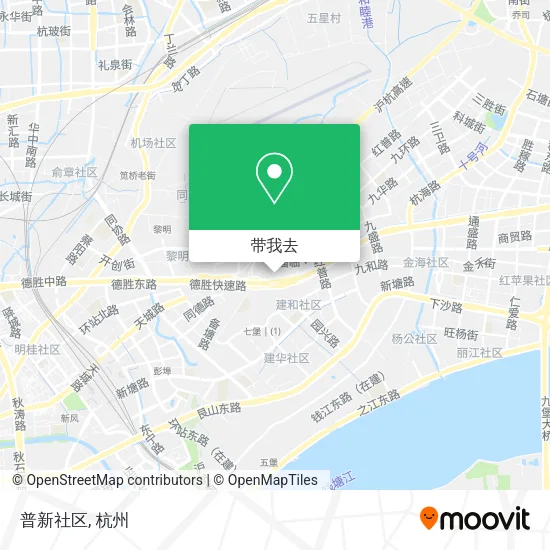普新社区地图