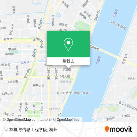 计算机与信息工程学院地图