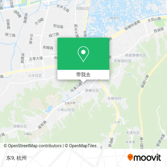 东9地图