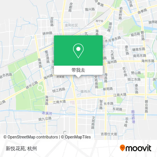 新悦花苑地图