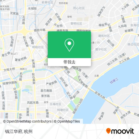 钱江华府地图