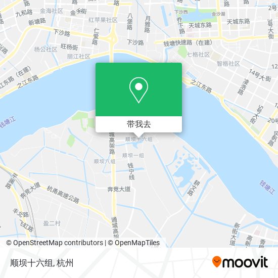 顺坝十六组地图