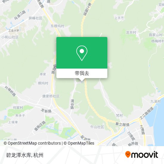碧龙潭水库地图