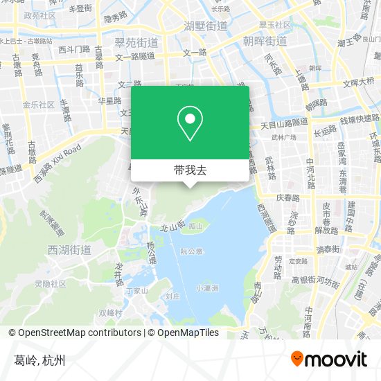 葛岭地图