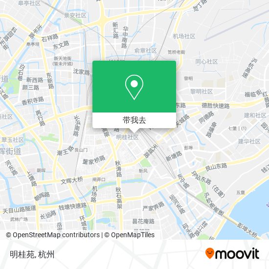 明桂苑地图