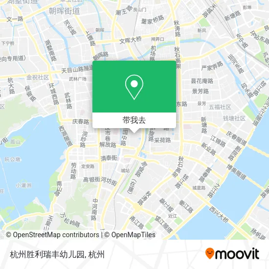 杭州胜利瑞丰幼儿园地图