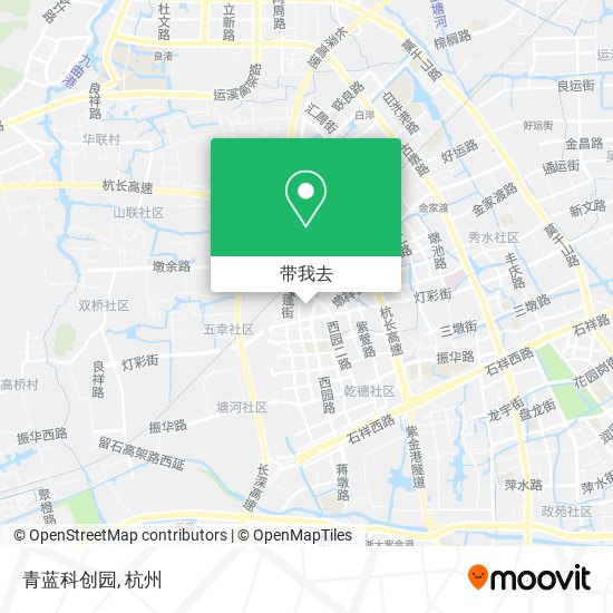 青蓝科创园地图