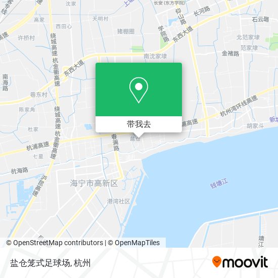 盐仓笼式足球场地图