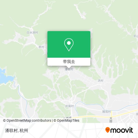 潘联村地图