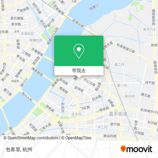 包客里地图