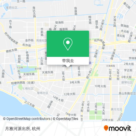 月雅河派出所地图