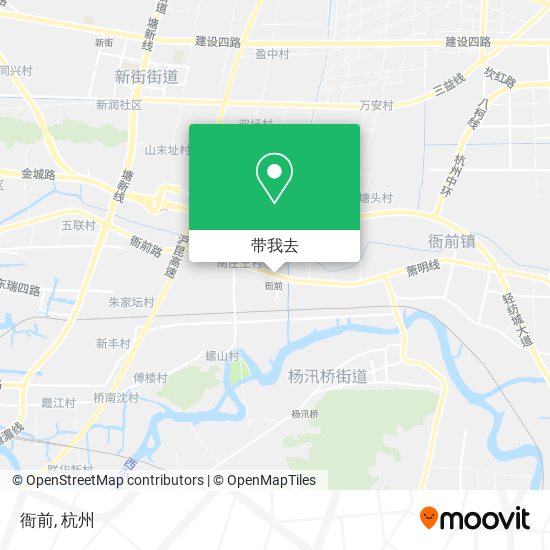 衙前地图