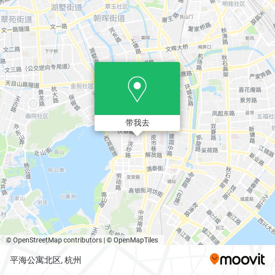 平海公寓北区地图