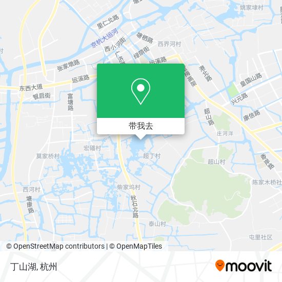 丁山湖地图