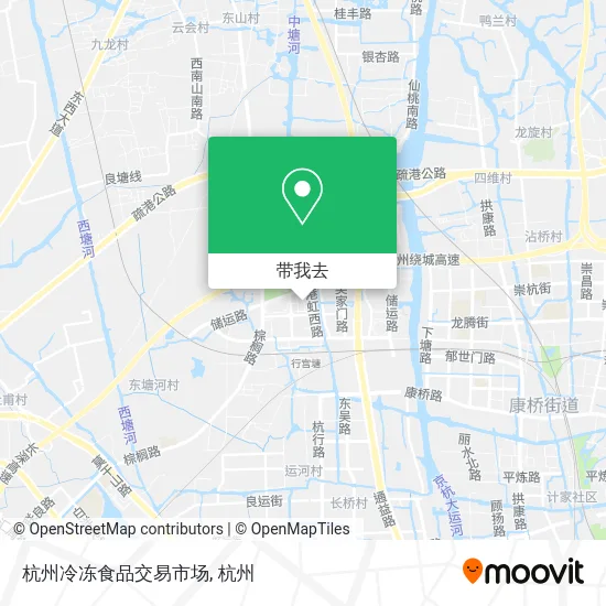 杭州冷冻食品交易市场地图