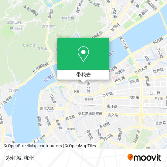 彩虹城地图