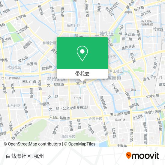 白荡海社区地图