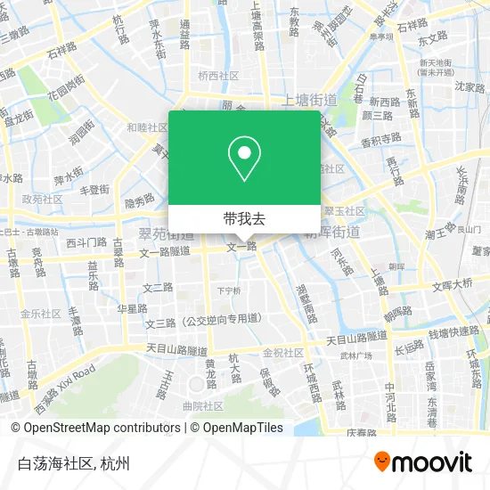 白荡海社区地图