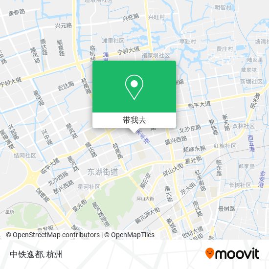 中铁逸都地图