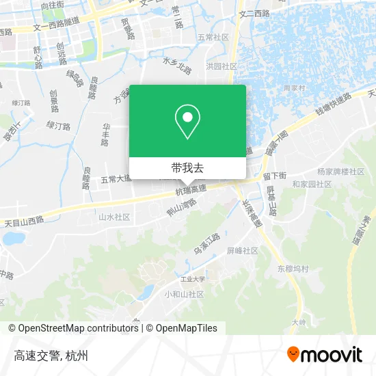 高速交警地图